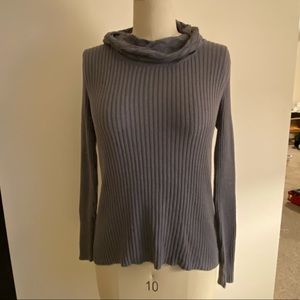 Grey Turtle-Neck Croft & Barrow Sweater